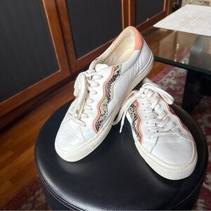 Madewell Sidewalk Wavy Low Top Sneakers Size 8.5